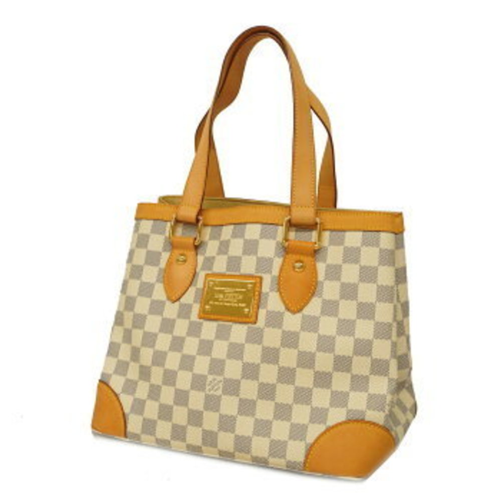 Louis Vuitton Damier Azur Hampstead PM Tote Bag